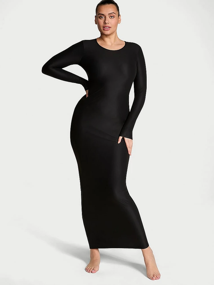 BODYWEAR by Victoria with FeatherSoft™ Innovation Long-Sleeve Maxi Slip