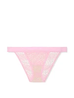 Logo Cotton Tanga Panty