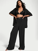 Luxe Crepe Long Pajama Set