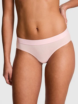 Logo Cotton Hiphugger Panty