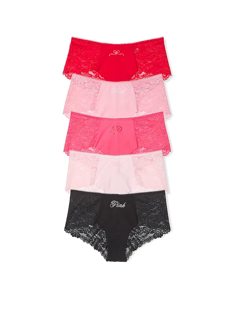 5-Pack No-Show Cheeky Panties