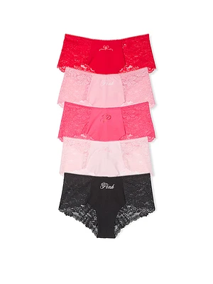 5-Pack No-Show Cheeky Panties