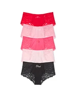 5-Pack No-Show Cheeky Panties