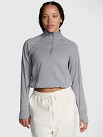 Relay Knit Half-Zip Sweatshirt