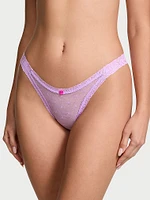 Sequin Posey Lace Brazilian Panty