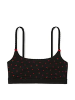 Cotton Scoop Bralette