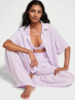 Luxe Crepe Long Pajama Set