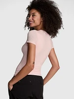Bling Base Stretch Short-Sleeve Tee