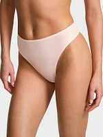 Smooth High-Waist Strappy-Back Thong Panty