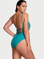 Essential High-Leg Cheeky One-Piece Swimsuit