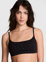 Cotton Scoop Bralette