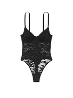 Tease Lace Unlined Demi Bodysuit