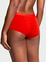 Logo Lace Boyshort Panty