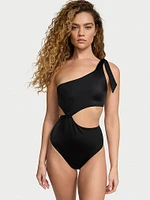 Twist One-Shoulder One-Piece Swimsuit