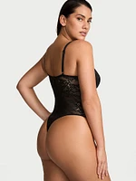 Tease Lace Unlined Demi Bodysuit