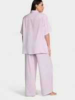 Luxe Crepe Long Pajama Set