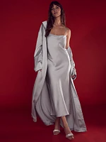 Luxe Satin Long Robe