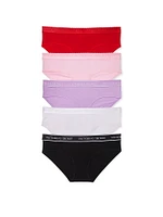 7-Pack Logo Cotton Hiphugger Panties