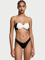 VS Archives Bow Bandeau Strapless Bikini Top