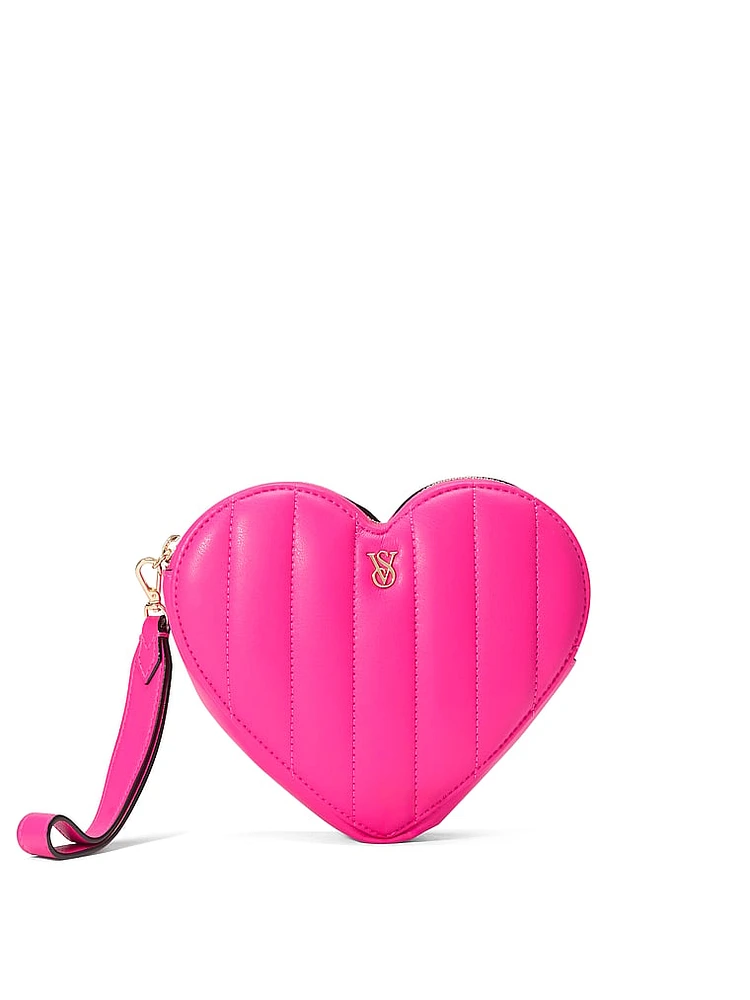 Heart Wristlet Clutch