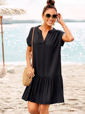 Boxy Shirt Dress