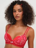 Heartbeat Lace Bra