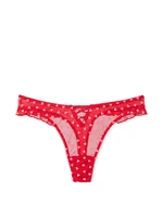 Tease High-Leg Scoop Thong Panty