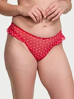 Tease High-Leg Scoop Thong Panty