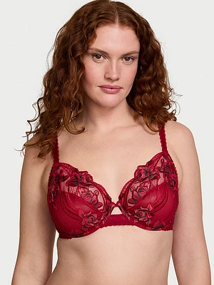 The Fabulous by Victoria's Secret Full-Cup Leopard Embroidery Bra