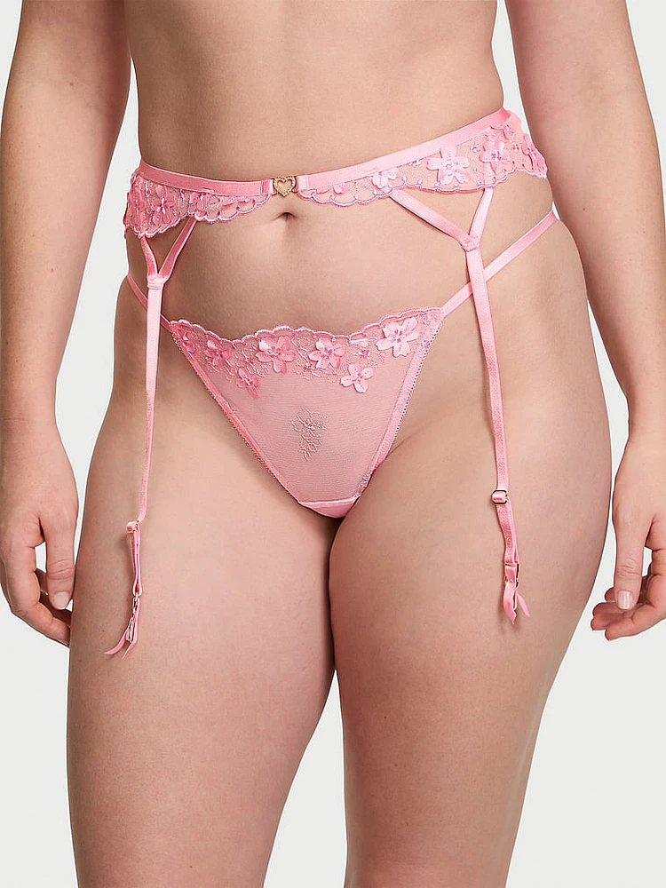 Pretty Petals Garter Belt