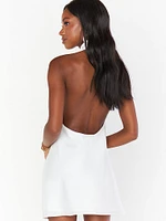 Jasmine Halter Mini Dress