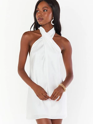 Jasmine Halter Mini Dress