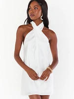 Jasmine Halter Mini Dress