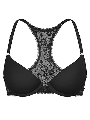 Sexy Tee Posey Lace Lightly Lined Demi Bra