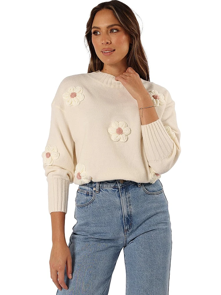 Alto Flower Knit Sweater