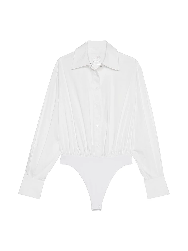 Atelier Victoria's Secret X Altuzarra Poplin Shirt Bodysuit