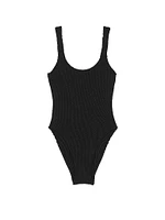 Crinkle Scoop One-Piece Swimsuit