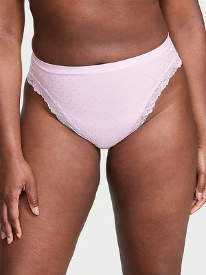 Seamless High-Leg Brief Panty