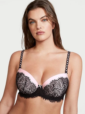 Lightly Lined Smooth Shimmer Demi Bra