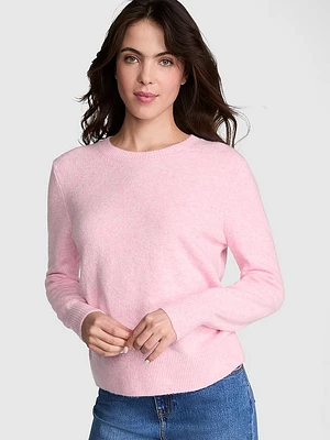 Collegiate Knit Crewneck Sweater