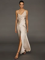 Atelier Victoria's Secret X Altuzarra Satin Bias-Cut Dress