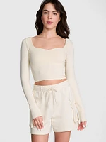 Ivy Fleece Cargo Shorts