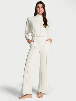 VSX Featherweight Knit Front- Zip Jumpsuit