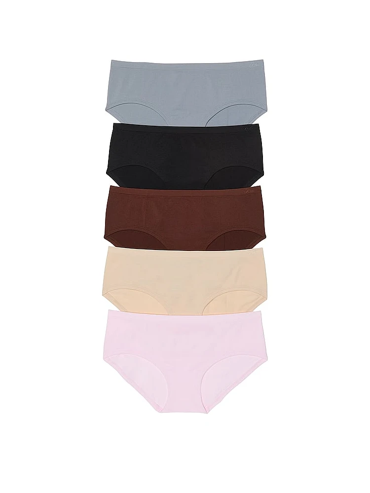 5-Pack Seamless Hiphugger Panties