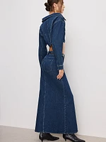 Denim Maxi Skirt