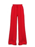 Ivy Fleece Wide-Leg Sweatpants