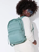 Quilted Puffer Backpack