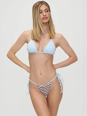 Nick Triangle Halter Bikini Top