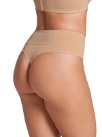 Moderate Compression High-Waisted Shaper Thong Panty