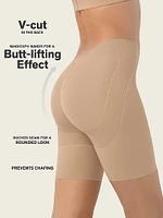 Seamless Backless Moderate Shaper Short
